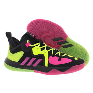 Zapatillas de Baloncesto Unisex Adidas Harden Stepback 2 Negro/Rosa Impacto/Amarillo Solar |   100% Auténtico - Product Image 5