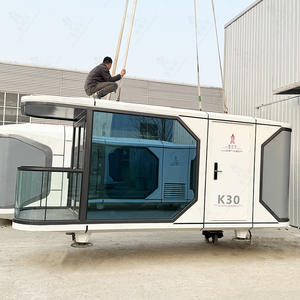 Casa Móvil Tipo Cápsula Espacial, Casa Inteligente con Baño y Aire Acondicionado, Casa Contenedor para Viajes - Product Image 4