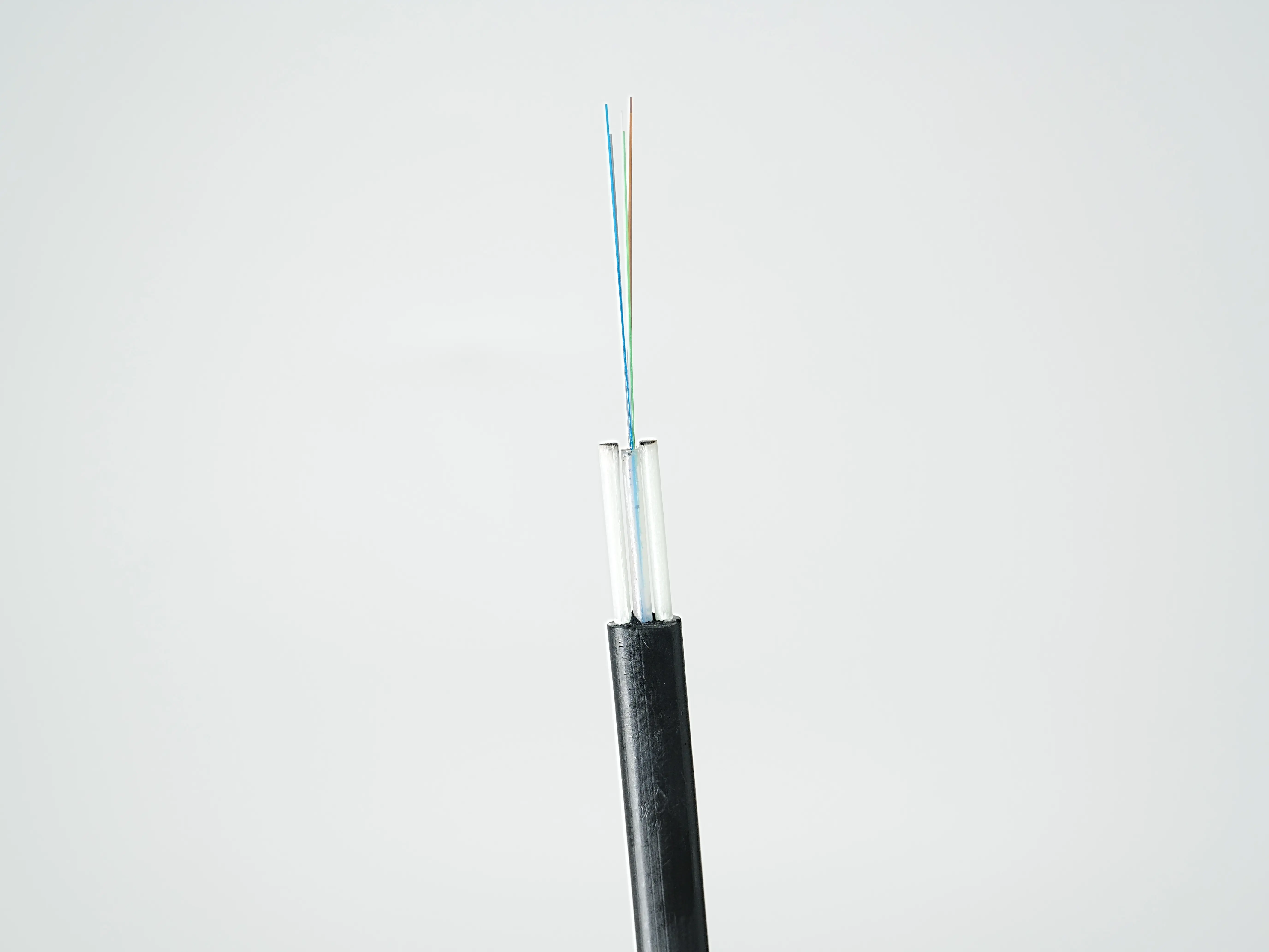 Flat Drop Optic Kabel Lszh/Hdpe Glasvezelkabel Mini Flat Type Drop Kabel Antenne Gyfxtby (6 Core)