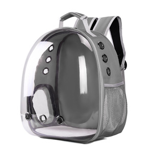 Wholesale Custom Pet Outdoor Portable <b>Backpack</b> Breathable Transparent Space Capsule <b>Cat</b> Travel Carrier Bag - Product Image 3