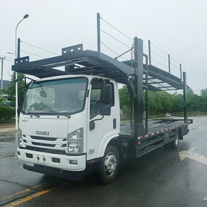 รถบรรทุกขนส่งรถยนต์ ISUZU 700P ขายดี พร้อมลิฟท์ไฮดรอลิกสำหรับขนส่งรถยนต์ - Product Image 2