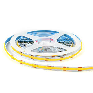 12V 8mm 480leds/m COB Strip 4000K Flexível de Alta Densidade Cob <span class=keywords><strong>Led</strong></span> Tiras Luz Branca Quente Cob <span class=keywords><strong>Led</strong></span> Strip <span class=keywords><strong>Light</strong></span> para Iluminação - Product Image 6