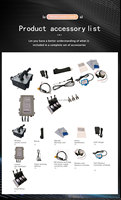 Télécommande sans fil avec 4, 5, 6, 7 ou 8 joysticks, longue portée, pour applications de grue de camion, équipement industriel le plus vendu