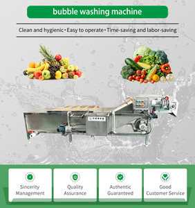 Ligne de <span class=keywords><strong>production</strong></span> et de lavage de légumes complète, machine à laver les légumes-feuilles, machine à laver et à couper les légumes - Product Image 6