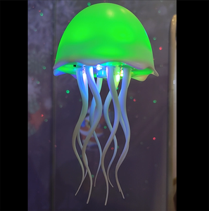 Luz de noche de medusas, luz de regalo de medusas, luz creativa de silicona de pulpo para dormir, lámpara de ambiente de luz de palmaditas - Product Image 4