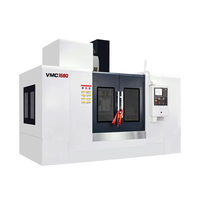Centre d'usinage vertical VMC1580 avec guidage linéaire à rouleaux BT50, fraiseuse 6000 tr/min