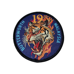 Parches Circulares Tejidos Bordados Personalizados para Ropa |   Insignias con Logotipo de Alta Definición para Chaquetas, Gorras y Bolsos - Product Image 1