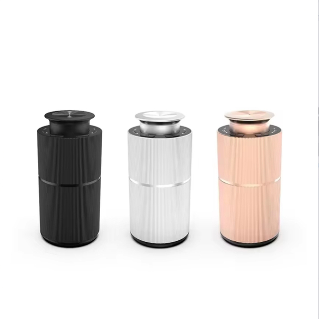20ml Waterless Portable Tabletop Aluminum Alloy Cordless Automatic Car Aroma Diffuser with Essential Oil Low Noise Air Freshener