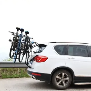 Porte-vélo de voiture SUV, capacité de poids lourde, 2 vélos, <span class=keywords><strong>plateforme</strong></span> pliable de Style 2 pouces, support de vélo monté sur l'<span class=keywords><strong>attelage</strong></span> - Product Image 3