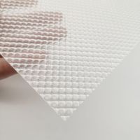 Diffuseur de fleurs prismatique en acrylique diamant pour éclairage LED, x 3mm
