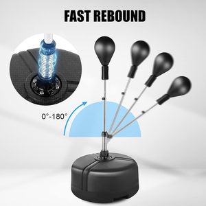 Adjustable Freestanding <strong>Boxing</strong> Reflex Punching Ball <strong>Speed</strong> Ball <strong>Boxing</strong> Reflex Punching <strong>Bag</strong> with Suction Cups - Product Image 2