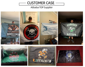 High Quality Personalized Polyester Flags with Logo Double Sided Sublimation Printing Advertising Banner Custom 3x5 FT Flag