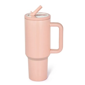 Nouveau gobelet de voyage en acier inoxydable 40 oz avec poignée, grande capacité, double paroi, isolé sous vide, anti-fuite, sans BPA, écologique - Product Image 3