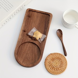 Plateaux en bois personnalisés pour le petit-déjeuner, le thé, le pain, le lait, les desserts, les collations, le thé de l'après-midi - Design moderne et écologique pour hôtel - Product Image 4