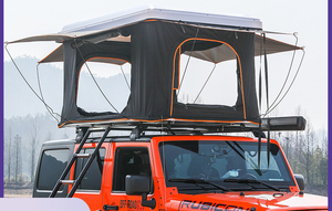 Nouvelle tente de toit carrée Portable conception de coque dure étanche extérieure configuration rapide Camouflage quatre saisons 2000-3000mm pour - Product Image 4