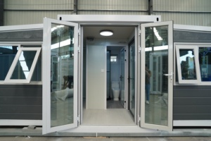 प्रीफैब्रिकेटेड मॉड्यूलर घरों के कंटेनर घरों के कंटेनर घरों में 10 फीट 20ftprefab छोटे घर कैनाडा - Product Image 2