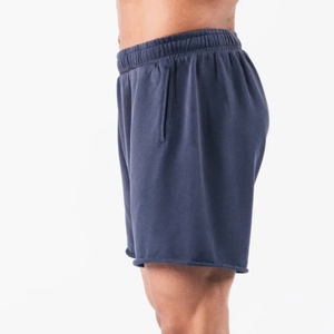 Wholesale Fashion Design Purple Mock Back Pocket Color Comfortable Soft Scattered Edge Simple Style Casual <b>Shorts</b> <b>for</b> <b>Men</b> - Product Image 2