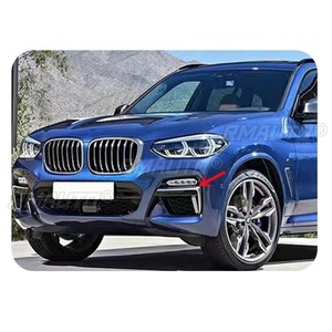 ช่องระบายอากาศกันชนข้างรถยนต์ อุปกรณ์เสริมสำหรับ BMW X3 G01 2018-2021 ฝาครอบกันชนหลัง ช่องระบายอากาศ ชุดแต่งตัวถังรถยนต์ - Product Image 6