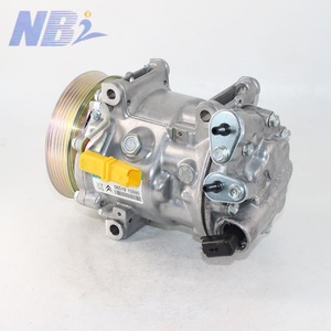 Compressore AC Auto 12V/24V A3804E1 per <span class=keywords><strong>Citroen</strong></span> C5 <span class=keywords><strong>Peugeot</strong></span> 406 607 <span class=keywords><strong>Jumpy</strong></span> Fiat Nuovo di Alta Qualità - Product Image 2