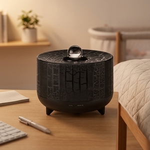 Smart <b>Humidifiers</b> Portable <b>Humidifier</b> Ultrasonic Atomization Fine Mist Output 300ml Remote Control - Product Image 1