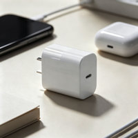 Adaptateur de chargeur mural rapide Factory Gan PD 20W QC3.0 SCP OTP EU/UK/US/Universel Type-C USB-C pour téléphone portable et ordinateur portable