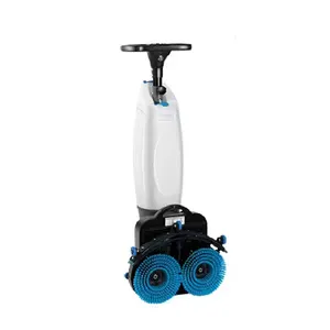 CleanHorse K6, máquina de limpieza automática de suelos de bajo costo, depurador de suelos manual, depurador de suelos industrial