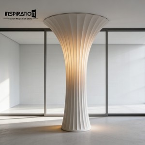 <span class=keywords><strong>Colonne</strong></span> moderne simple GRG pour restaurant, café, texture de grain de <span class=keywords><strong>bois</strong></span>, pilier décoratif - Product Image 1