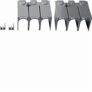 Kit Hager 2 Coperture Terminali Frontali Estese per Interruttore Automatico H3 X250 3P - Product Image 1