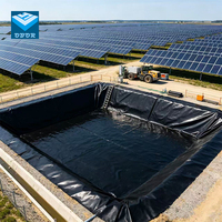 Géomembrane HDPE Premium 1,5 mm : Étanchéité Parfaite pour Bassins Piscicoles, Décharges, Élevages de Crevettes – Écologique et Recyclable