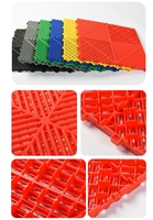Nouveauté 2026 : Dalles de sol de garage emboîtables en PP de 18 mm, pose facile par clic, revêtement de sol en plastique moderne pour garage privé et atelier