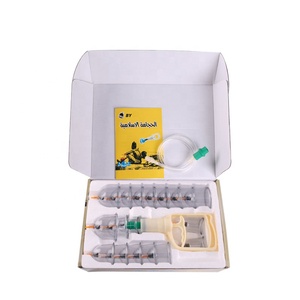 PAR 18 pièces cupper intelligent Ventouses sous vide machine dispositif forte <span class=keywords><strong>hijama</strong></span> aspiration ventouses thérapie masseur ensemble sans <span class=keywords><strong>feu</strong></span> - Product Image 1