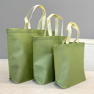 Đồng bằng màu đen không dệt quần áo Hữu Cơ mua sắm túi với logo tùy chỉnh tái sử dụng không dệt vải giày gói túi - Product Image 4