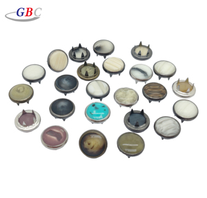 Bottone a Pressione Perlato con Motivo Personalizzato di Fabbrica 10mm 11.5mm in Acciaio Inox Disponibile per Abbigliamento Neonato con Tecniche di Placcatura - Product Image 1