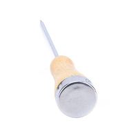 Ciseaux à glace longs en bois et acier inoxydable, style japonais, pour dégivrage de réfrigérateur, outils de barman, glaçons de bar, vin