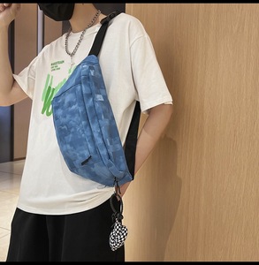 Bolsa de cintura masculina para acampamento, bolsa casual de corpo cruzado, bolsa de cintura para homens e mulheres - Product Image 4