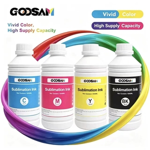 Tinta de Sublimación Goosam de 1000 ml para las Series ET-8550 y ET-7750, CMYK, a Base de Agua, Recarga a Granel, Impresión por Transferencia de Calor - Product Image 1