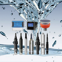 UNIVO Industrial Digital pH Sensor Probe 0.1 Accuracy LCD Display Stainless Steel 2-Year Warranty for Swimming Pool Wastewater