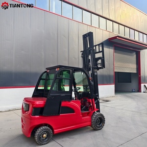 3,5T Elektrische Gegengewichtsheftruck 80V Lithium Batterij 3,7m Hefhoogte Zithoogtebesturing Perfect voor Magazijn & Bouw - Product Image 3