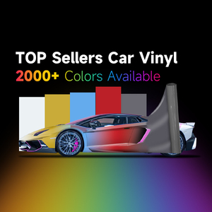 Lãng Mạn Bóng Kim Loại Loạt Kim Loại Màu Đen Tăng 1.52*17M Tự Động Vinyl Xe Phim Bọc Tự Động Bọc - Product Image 4