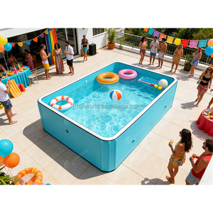 <span class=keywords><strong>Piscine</strong></span> familiale rectangulaire gonflable, piscines rectangulaires parfaites pour se rafraîchir les jours chauds - Product Image 1