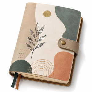 Vietnam Manufacturer Custom <b>Binder</b> Notebook PU <b>Leather</b> Journal Diary with Custom Inner Pages Packaging for Wholesale Stationery - Product Image 3