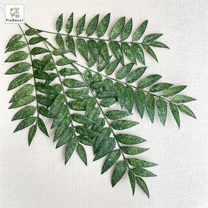 All'ingrosso felce artificiale verde foglie di eucalipto piante verdi di plastica foglia turca per la decorazione domestica dell'hotel della festa nuziale - Product Image 4