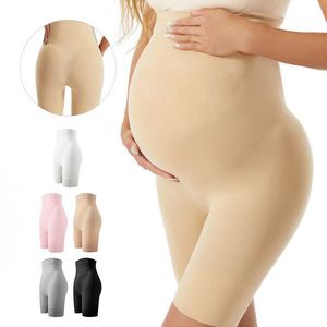 Shorts confortables pour femmes enceintes, culottes taille haute, sous-vêtements de maternité avec soutien du ventre - Product Image 1