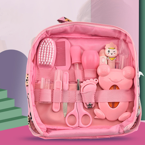 Aspirador de nariz para bebê, conjunto com 13 peças de bolsas de desenho animado para manicure com cortador de unhas - Product Image 5