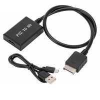 Veste en PVC coaxiale PS2 pour adaptateur de convertisseur Audio vidéo HDMI prend en charge le moniteur de Modes d'affichage Full HD PS1/2/3 pour HDTV