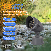 Projecteur LED COB 12V DC à haut rendement, étanche IP65, boîtier en aluminium, éclairage extérieur pour stades