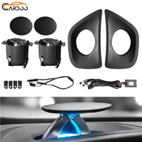 Lumière d'ambiance intérieure de voiture à commande par application Cardoo, haut-parleur tweeter décoratif pour Audi A4 A5 A6L A7 Q5 Q7 Q8 C7 C8 Accessoires