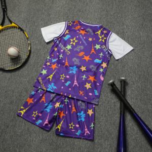 Camisetas de baloncesto de secado rápido, conjuntos de camisetas deportivas personalizadas para adultos y niños, uniformes de entrenamiento de equipo transpirables impresos gratis - Product Image 5