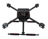 Kit de cadre en fibre de carbone pleine longueur F450 450 mm, 395 g, haute résistance, pour entraînement au vol de quadricoptère RC