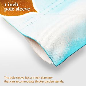 DB Combo Pack Noir 36X16 Support De Jardin 12x18 Décoration D'automne Jardin Automne Bénédictions Gnomes Citrouilles En Polyester Durable - Product Image 3